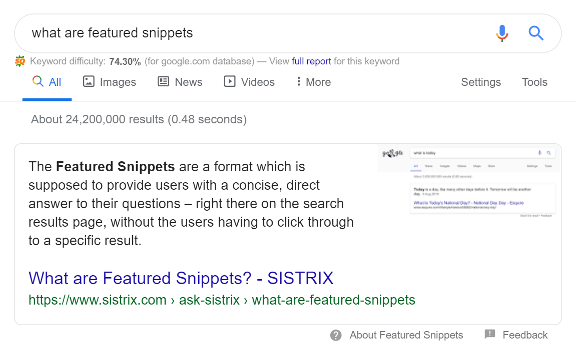 Google-Featured-Snippets